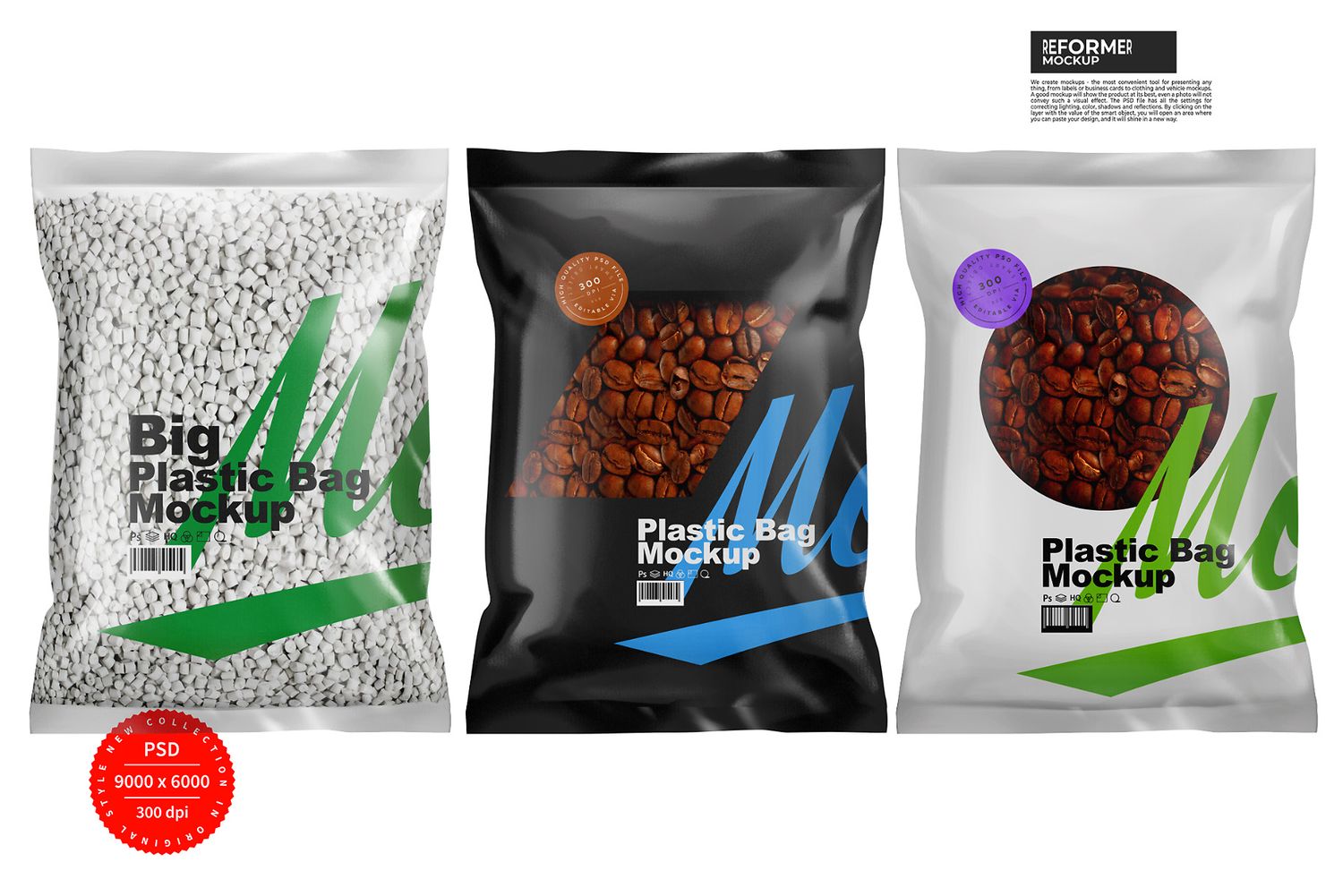 Plastic Bag Mockup