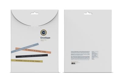 Cardboard Envelope Mockup
