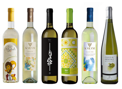 Premium Libanese Witte Wijnen (pakket van 6 wijnen)