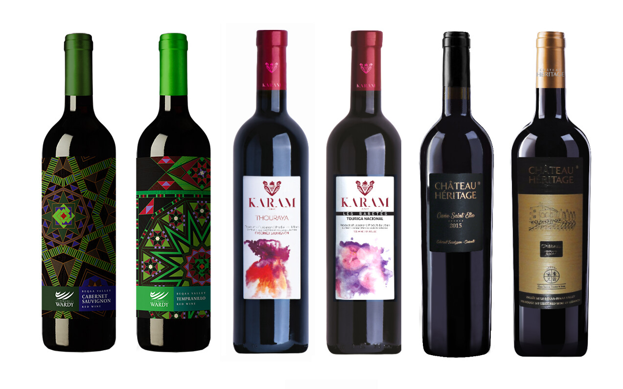 Superior Libanese Rode Wijnen (pakket van 6 wijnen)