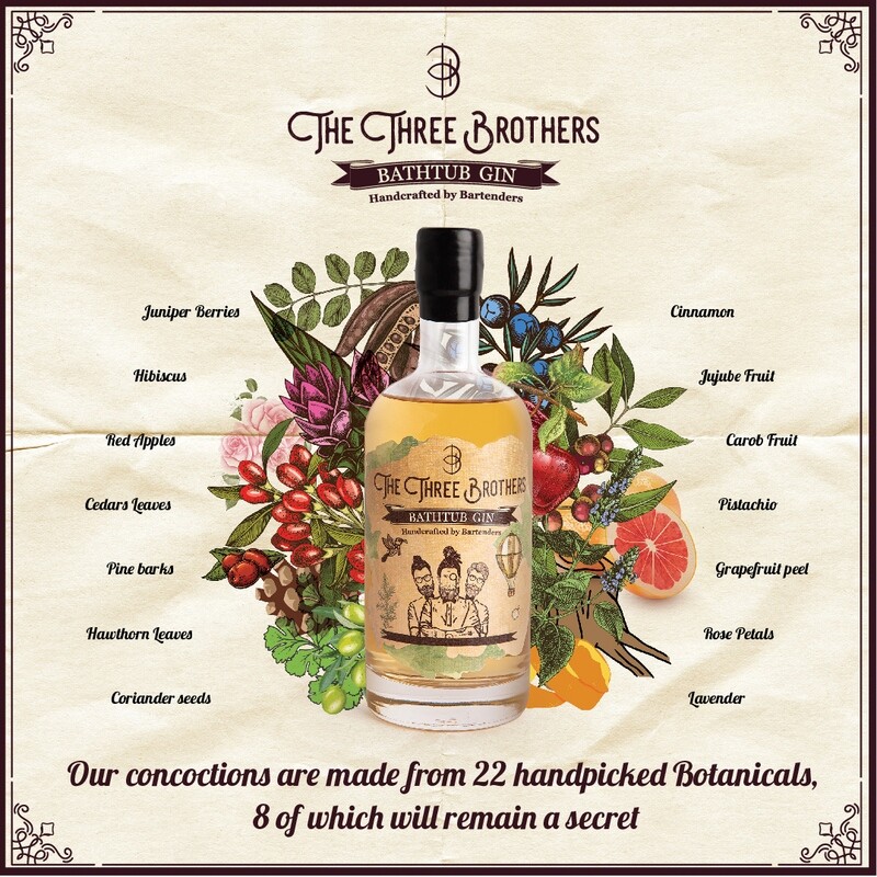 The Three Brothers Bathtub Gin