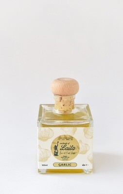 Orchards of Laila Garlic infused olive oil