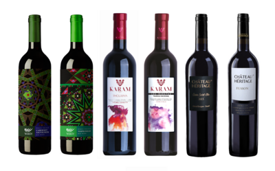 Vins Rouge Libanais Supérieurs (paquet de 6 vins)