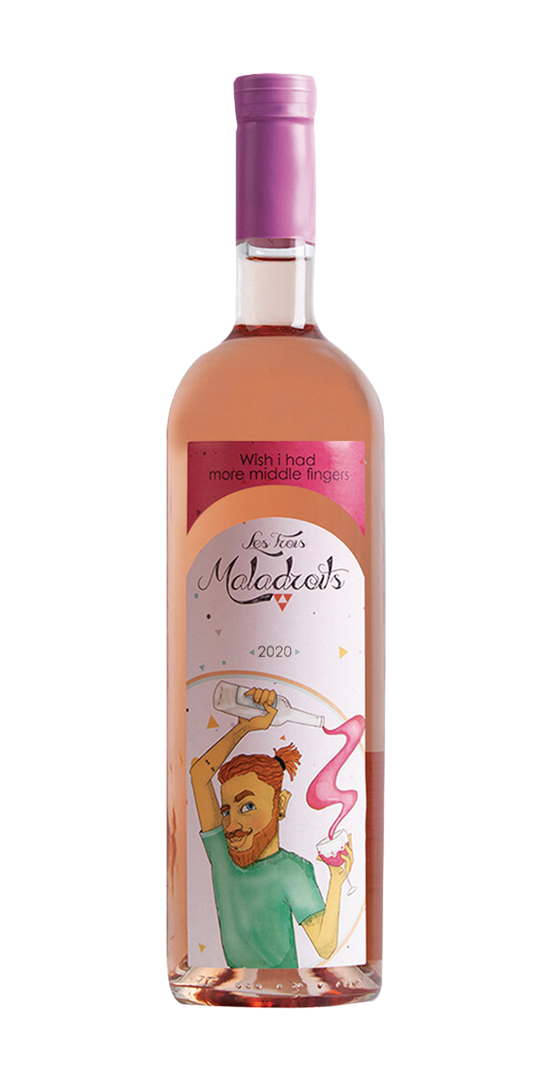 Les Trois Maladroits Rosé 2020
