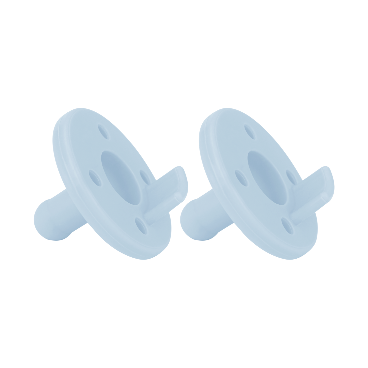 MinikOiOi BASICS - Soother - Mineral Blue - 2 pieces orthodontic silicone pacifier