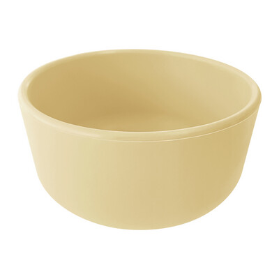 MinikOiOi BASICS - Bowl - Mellow Yellow - Silicone bowl