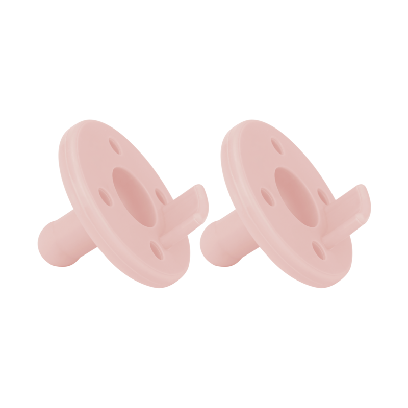 MinikOiOi BASICS - Soother - Pinky Pink - 2 pieces orthodontic silicone pacifier