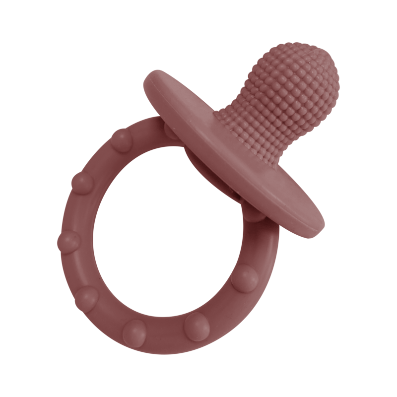 MinikOiOi Gumy - Velvet Rose - Soft silicone teether