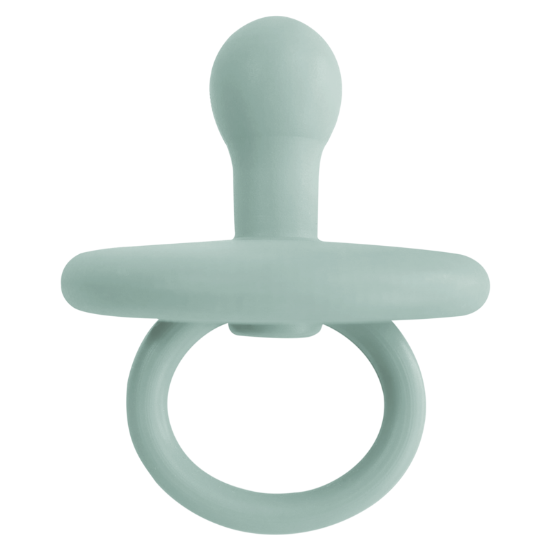MinikOiOi Binkee 0+ month - River Green - Orthodontic silicone pacifier