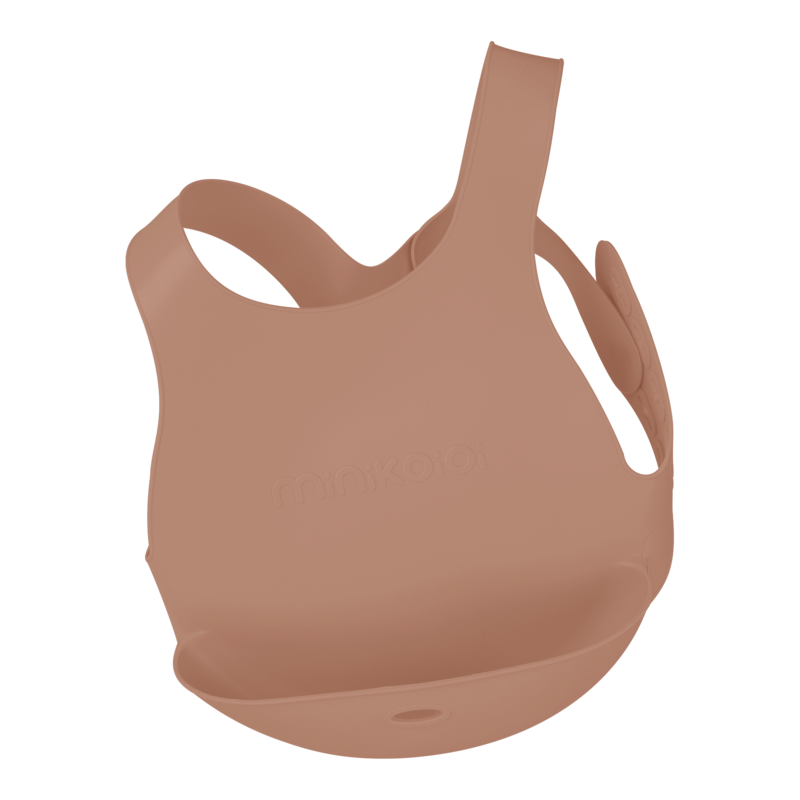 Flexi Bib - Woody Brown Flexi Bib - Woody Brown