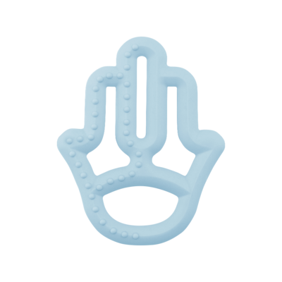 MinikOiOi Toothee - Mineral Blue - Soft silicone teether
