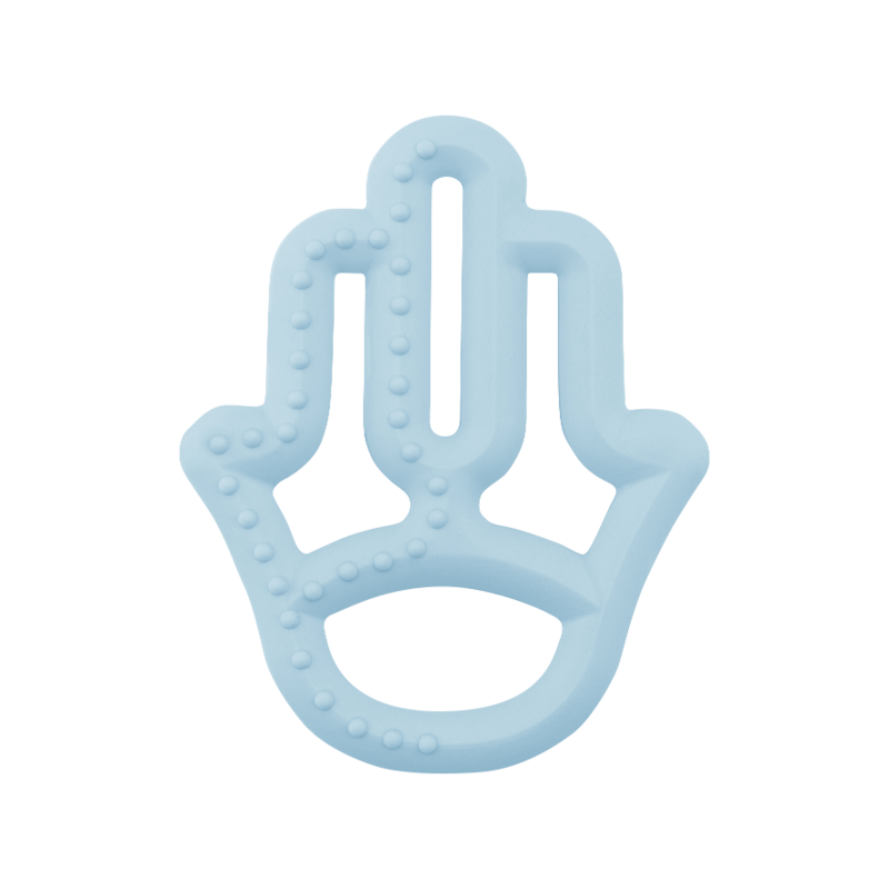 MinikOiOi Toothee - Mineral Blue - Soft silicone teether