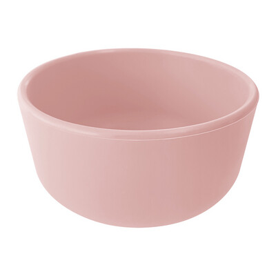 MinikOiOi BASICS - Bowl - Pinky Pink - Silicone bowl
