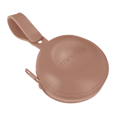 MinikOiOi Pod - Woody Brown - Étui à tétine en silicone
