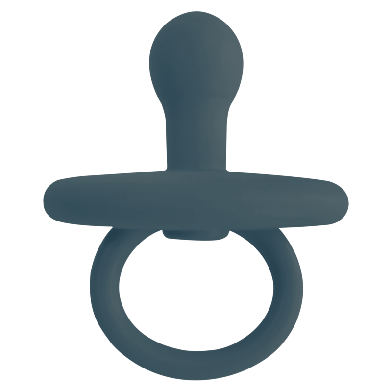 MinikOiOi Binkee 0+ month - Deep Blue - Orthodontic silicone pacifier