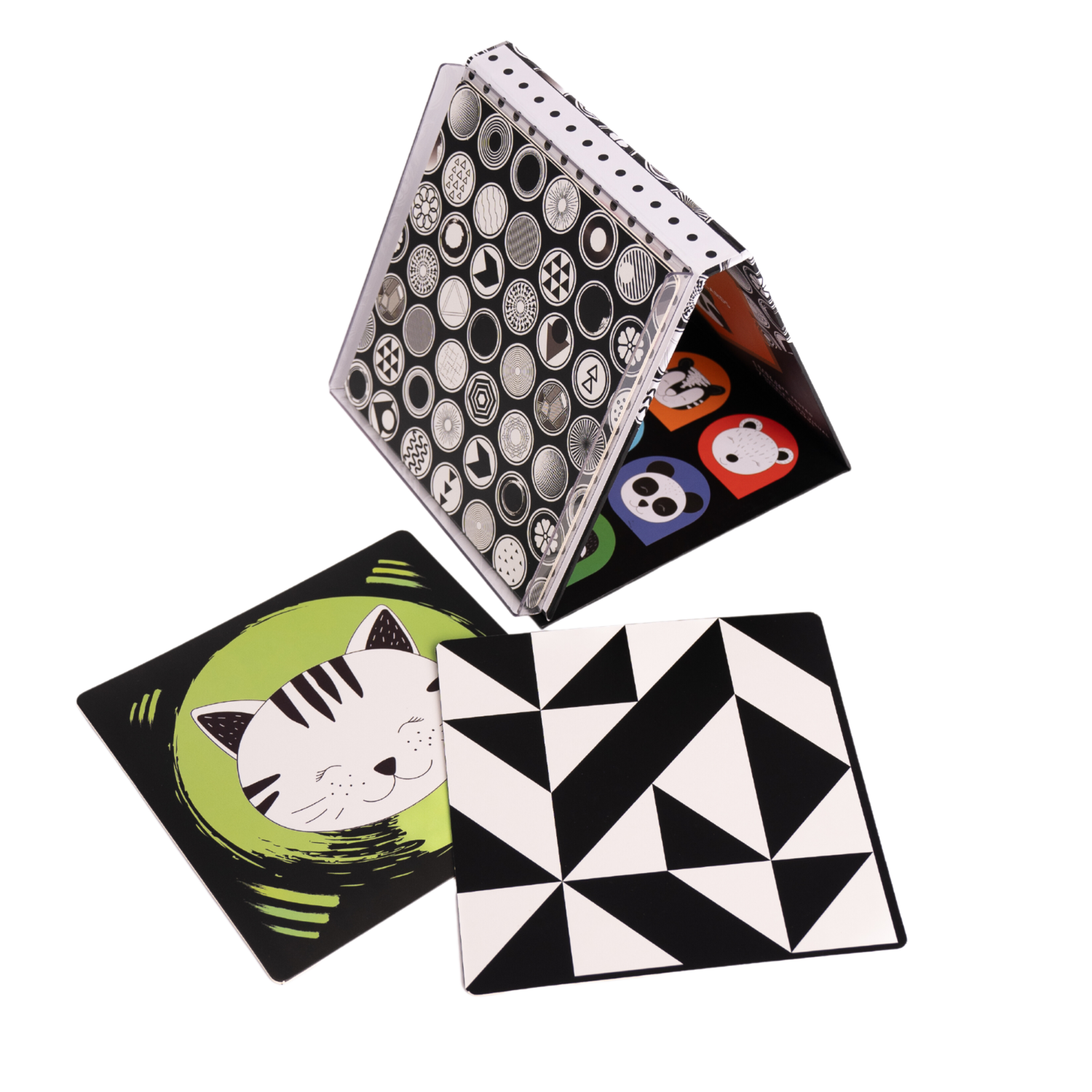 DoerKids® Tummy Time Floor Mirror and Baby Stimulus Cards