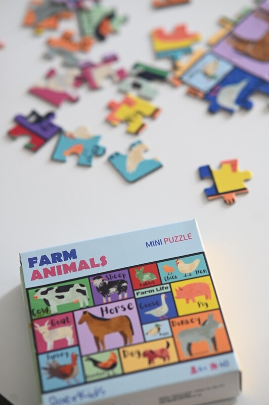 DoerKids Mini Puzzle Fattoria, 40 pz. – foto prodotto, puzzle bambino, gioco di motricità