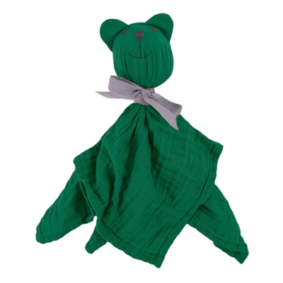 Organic Muslin Sleep friend green