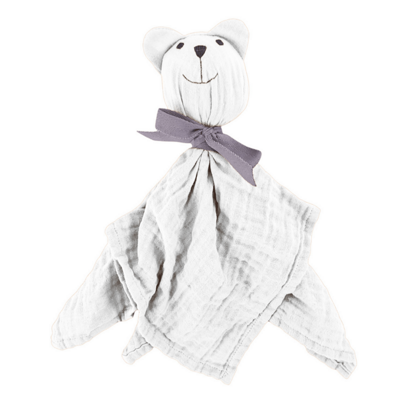 Organic Muslin Sleep friend white