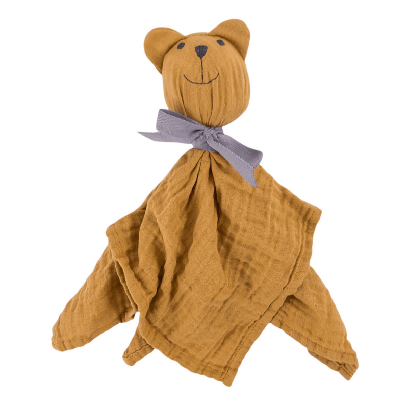 Organic Muslin Sleep friend yellow
