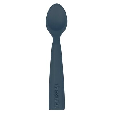MinikOiOi Scooper - Deep Blue - Silicone spoon