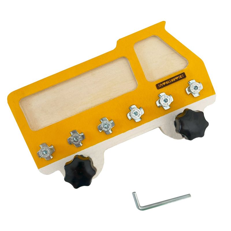 Intellectiki®  truck screw set for fine motor skills and discovery