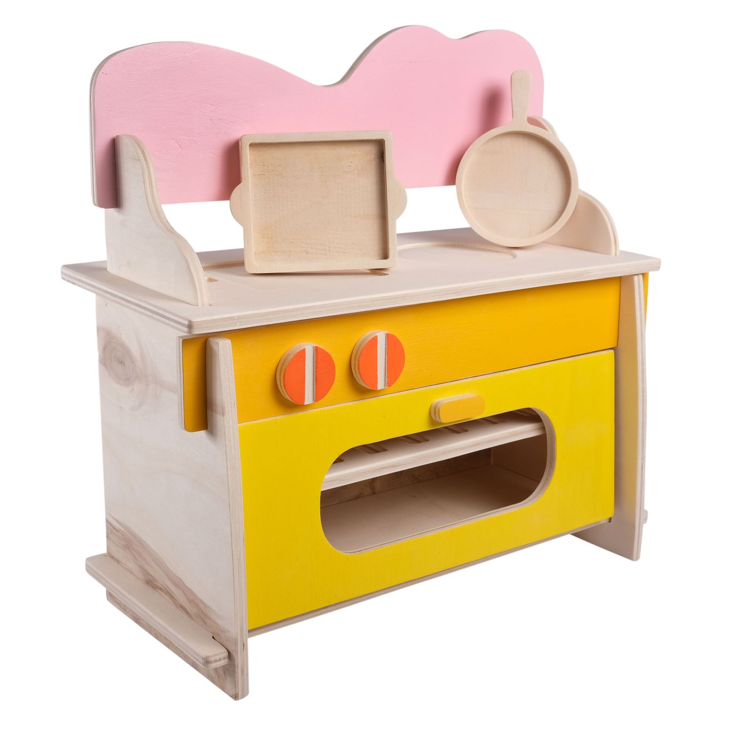 Intellectiki®  mini wooden kitchen for creative play and cooking