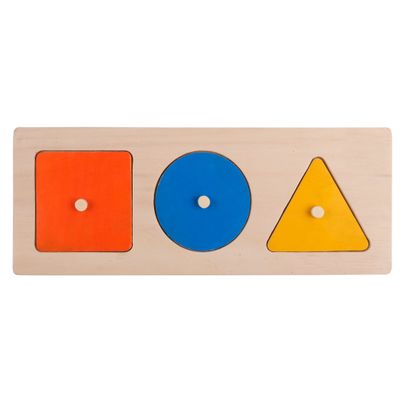 Intellectiki®  puzzle geometric shapes to promote spatial awareness