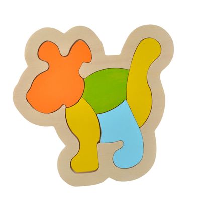 Intellectiki®  puzzle dog for fine motor skills and logical thinking