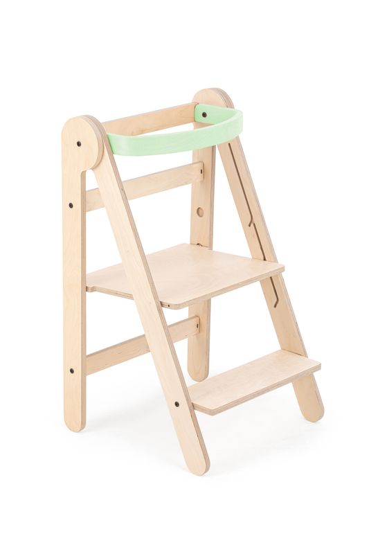 MamaToyz® Foldable learning tower, mint