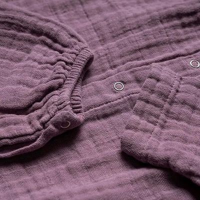 Pyjama Bébé Mousseline Bio Beberotti® Violet