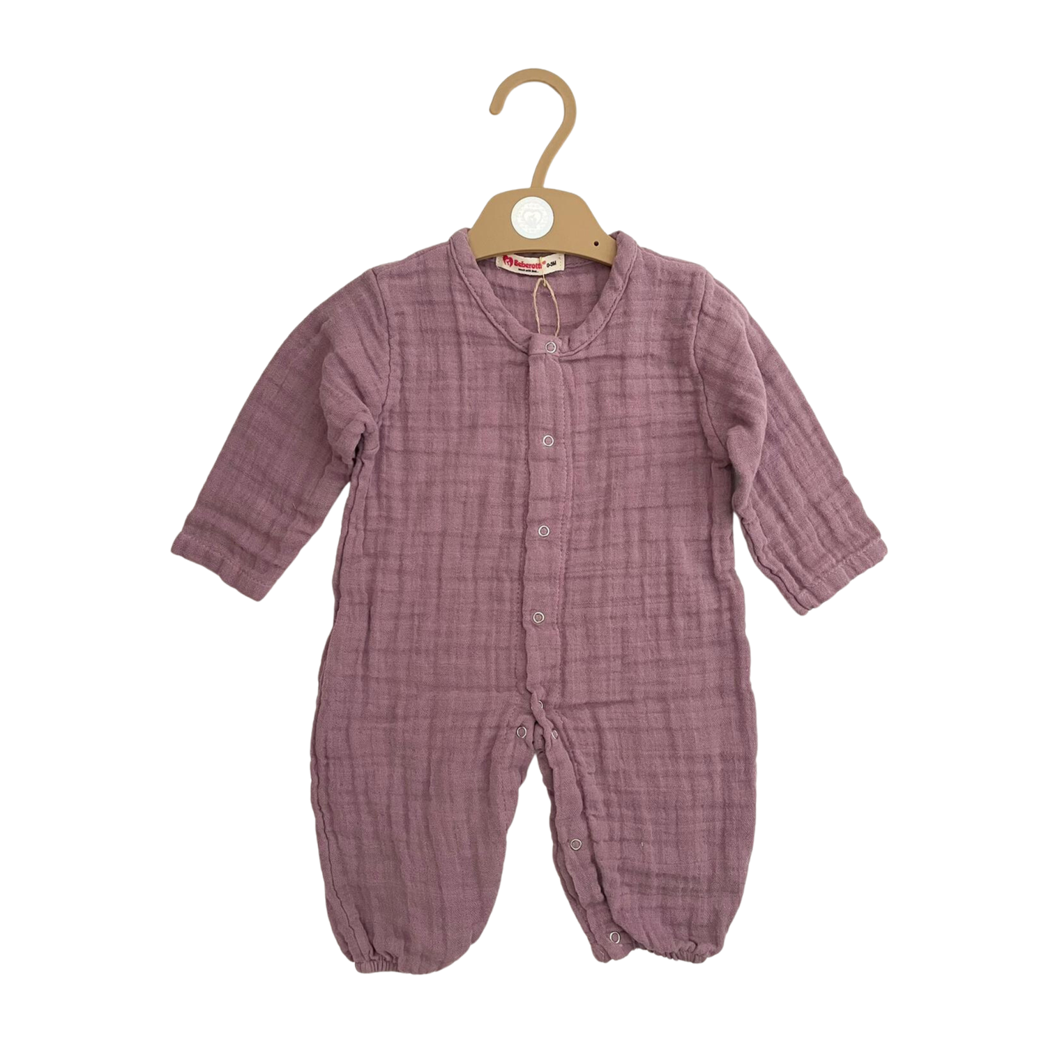 Beberotti® Organic Muslin jumpsuit Lila