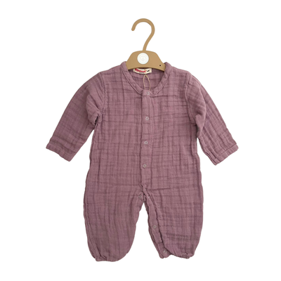 Beberotti® Organic Muslin jumpsuit Lila
