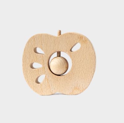 Childwood Handmade Wooden Rattle APPLE TUTTIFRUTTI