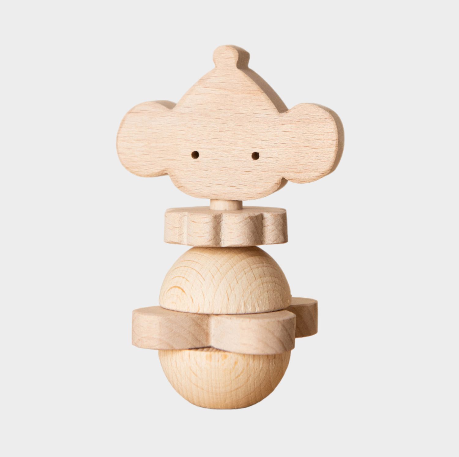 Childwood Handmade Wooden Rattle MUIS