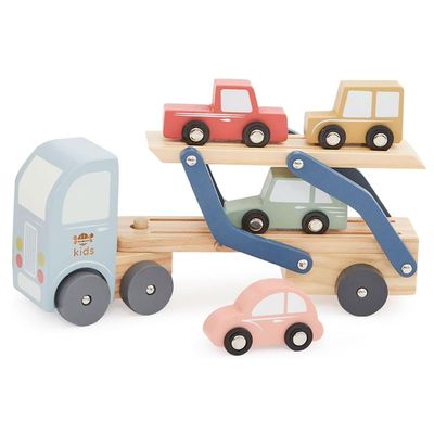Just Bee Kids camion transporteur en bois