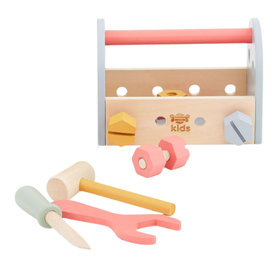 Just Bee Kids Wooden Tool Box