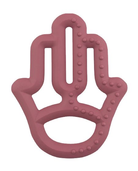 MinikOiOi Toothee - Velvet Rose - Soft silicone teether