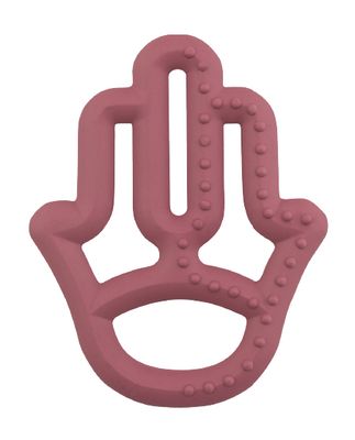 MinikOiOi Toothee - Velvet Rose - Soft silicone teether