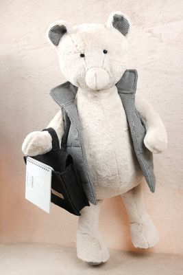 MinikOiOi® Bear Mino Plush line, Große weiche Plüschfigur für Kinder