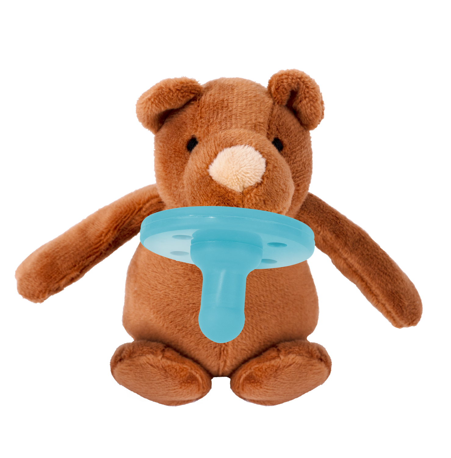 MinikOiOi Sleep Buddy - Moi - Silicone pacifier with soft toy