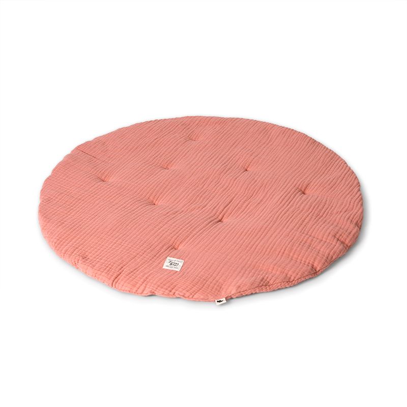 Funnababy® Muslin Playmat - Coral - Pink - 110x110 Cm
