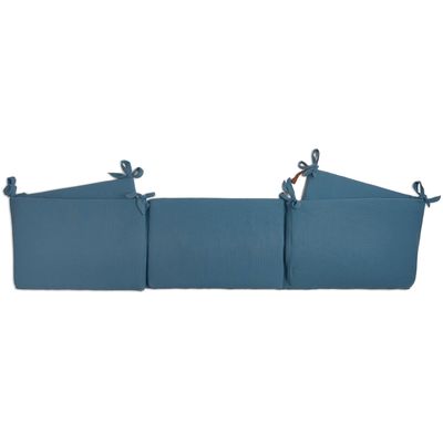 Funnababy® Muslin Universal Bumper - Blue- 70x130 Cm