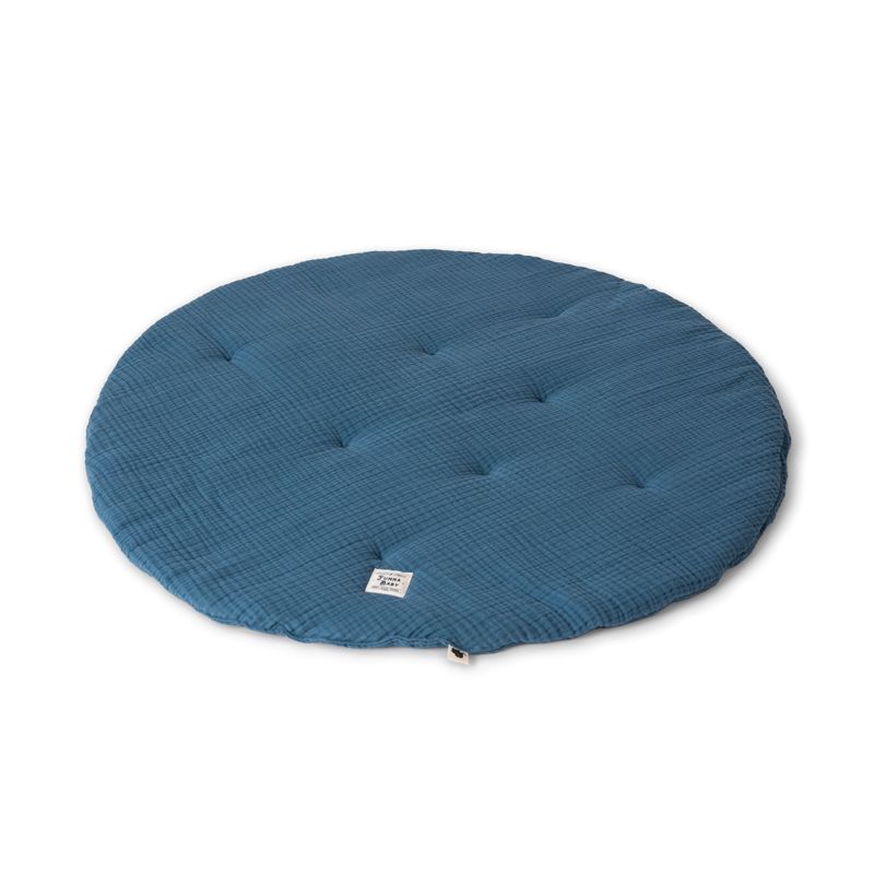 Funnababy® Muslin Playmat - Blue- 110x110 Cm