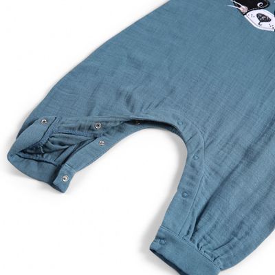 Funnababy Muslin Sleep Romper - Tog 1. 0 - Blue- 70 Cm – product image, baby sleep essentials, baby…