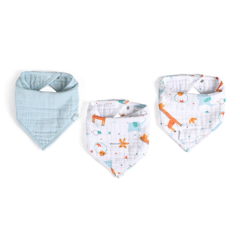 Funnababy®  Bib Set (3 Pcs) -  Giraffe - 0/1 Years