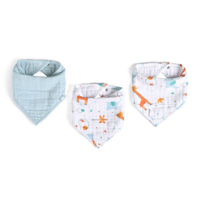 Funnababy®  Bib Set (3 Pcs) -  Giraffe - 0/1 Years
