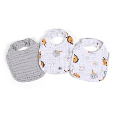 Funnababy® Ensemble de Bavoirs (3 pcs) - Zirkus - 0/1 an