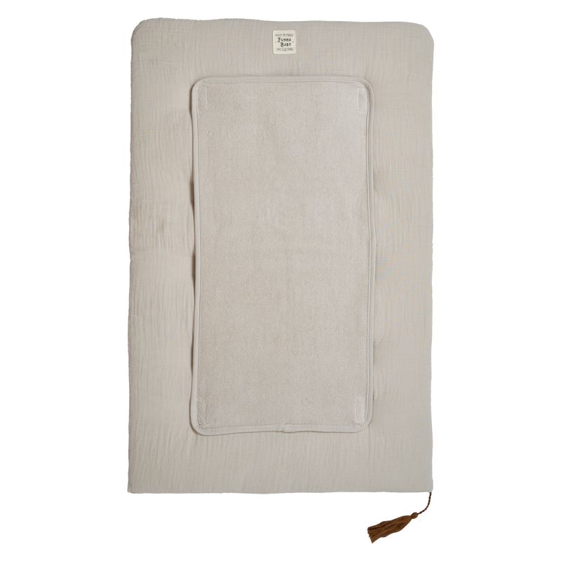 Funnababy® Muslin Changing Mattress - Sand - Beige - 50x80 Cm
