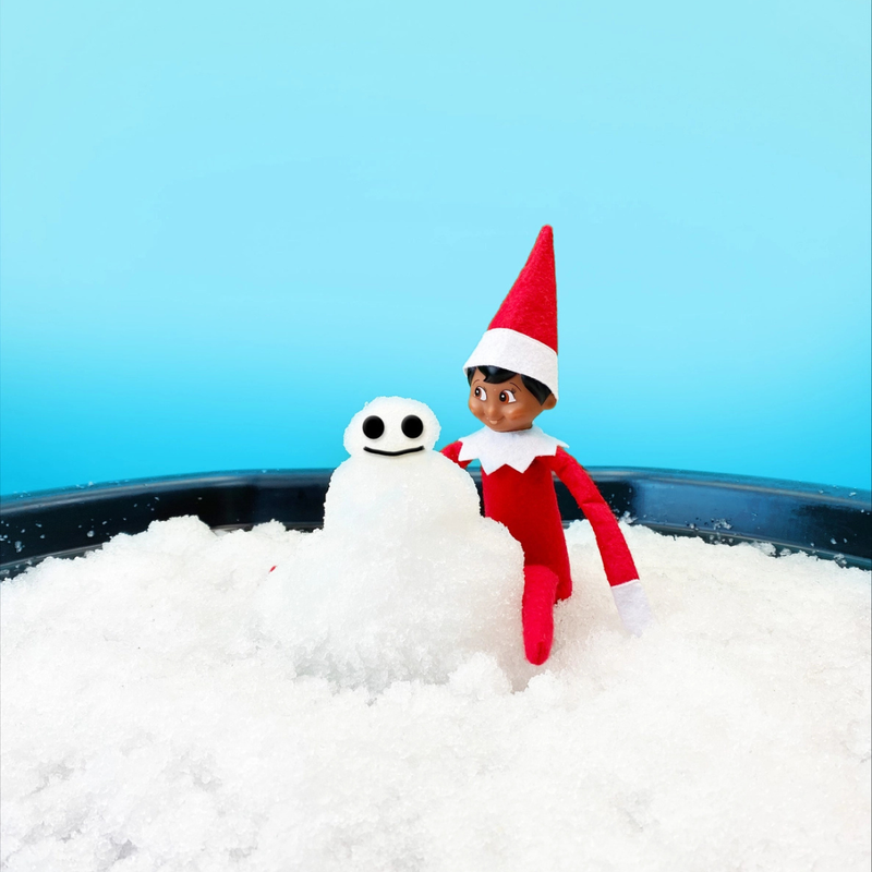 Zimpli Kids Elf On The Shelf Snow Play, 2-in-1 scout Elf idea and sensory toy – product image, STEM…